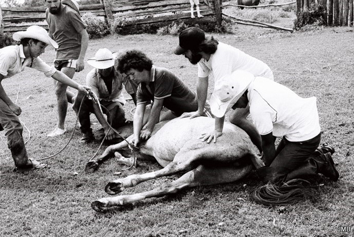 AÑO 1990 - BLANCO Y NEGRO - VIDA CAMPESINA EN PARAGUAY (JOSÉ MARÍA BLANCH)